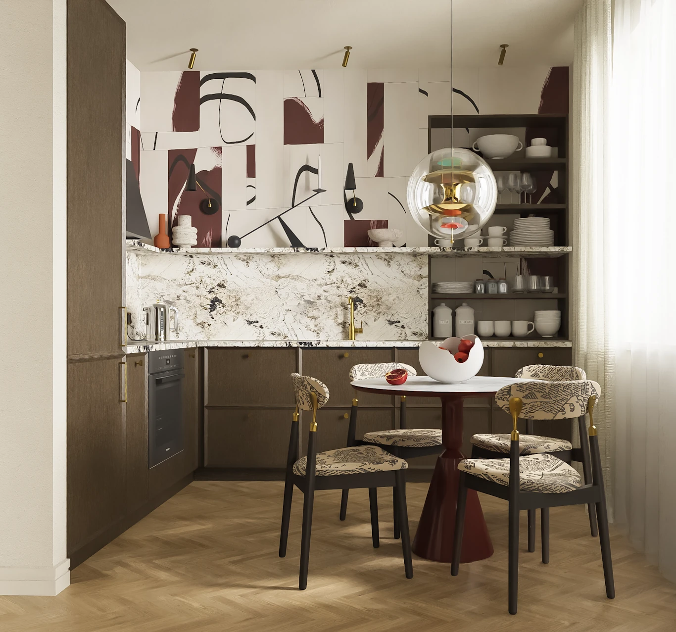 w stylu justyna sonta kuchni amodern